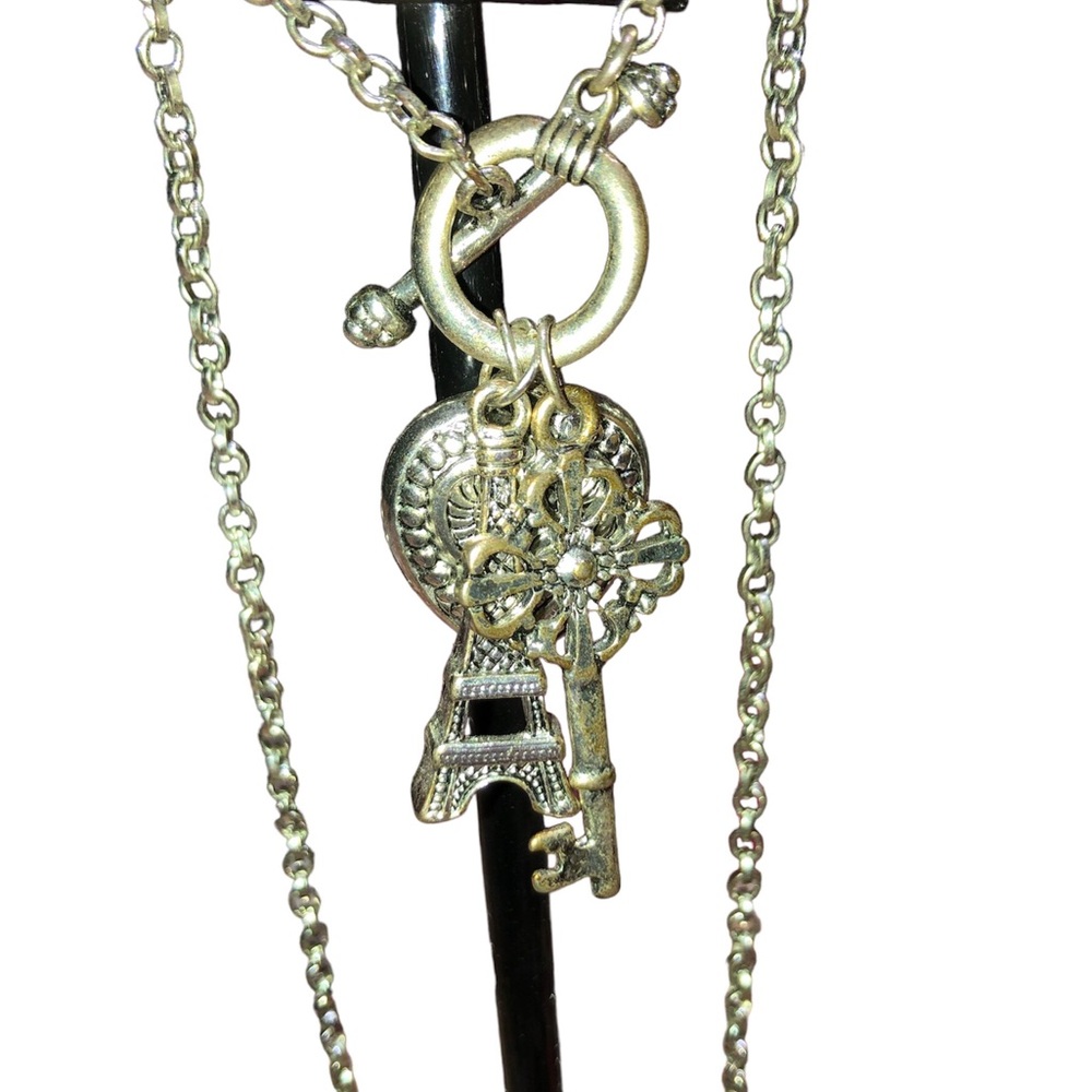 Sliver Charm Necklace